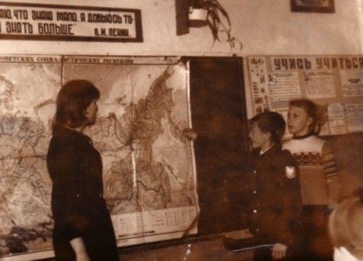 Урок географии Ладомировская средняя школа