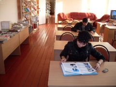 читальный зал библиотеки  село ладомировка